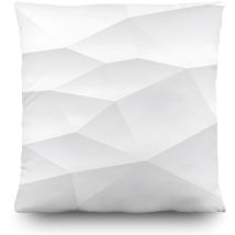 Coussin blanc créatif - 45 cm x 45 cm