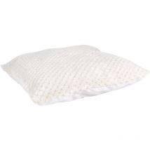 Coussin Blanc Nid d Abeille 40x40cm M8 A1/m8