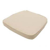 Madison - Coussin Canvas Eco + 48 x 48 cm Série Wicker - Beige