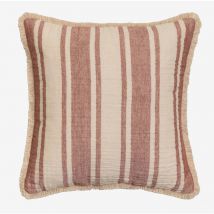 Coussin carré en coton (45x45 cm) Kiyoco Sklum Cèdre rouge