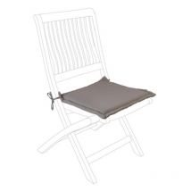 Coussin carré poly choco 40x40