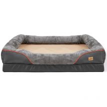 Bingo Paw - Coussin Chien Déhoussable Orthopétique - Canapé Chien Grande Taille Petit Matelas Mousse à Mémoire de Forme - xxxl 135x100x33cm