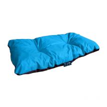 Coussin Chien Extérieur Bleu 105x60cm