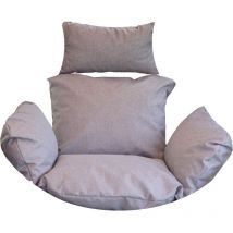Blomster - Coussin Cocoon pour balançoire suspendue - gris clair