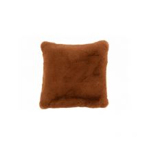 Coussin Cutie Polyester Sienna Marron - l 45 x l 45 x h 10 cm