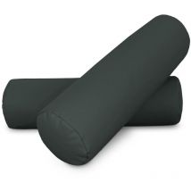 Coussin cylindrique 50x15 Gris pack 2 unités 50x15 Gris