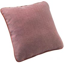 Coussin d'ameublement à chevrons Rose Boudoir 45x45 cm
