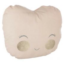 Coussin Déco Pomme 30x35cm Rose Pâle