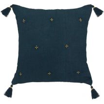 Coussin de chaise brodé rectangulaire Starke