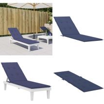 Coussin de chaise de terrasse bleu marine tissu oxford - Coussin De Chaise - Coussin De Terrasse - Coussin Extérieur - Coussin Décoratif - Coussin