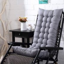 Einemgeld - Coussin De Chaise à Dossier Haut, Coussin De Siège De Chaise De Jardin épaissi,Coussin De Chaise Longue De Patio Extérieur, 3D Coussin De