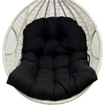Tonchean - Coussin de chaise en forme d'œuf, coussin de chaise suspendu amovible, coussin de siège de chaise hamac, coussin de remplacement pour