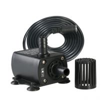 Linduxe - Répartiteur de tuyau d'arrosage 4 voies, inverseur de robinet, connecteur de tuyau,distributeur d'eau avec 4 interrupteurs marche/arrêt