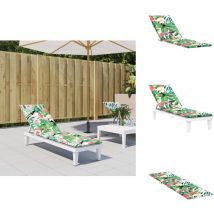 Coussin de chaise longue multicolore tissu oxford - Coussin De Chaise - Coussin Exterieur - Coussin Patio - Coussin Jardin - Coussin Design