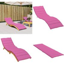 Coussin de chaise longue rose tissu oxford - Coussin De Chaise Longue - Coussin D'extérieur - Coussin Décoratif - Coussin Rose - Coussin Imperméable
