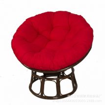 Coussin de chaise rond Papasan, coussin de jardin, coussin de fauteuil en rotin, coussin de fauteuil suspendu, coussin de fauteuil amovible intérieur