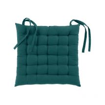 Coussin de Chaise 'Twily' 38x38cm Emeraude