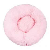 Coussin de Lit pour Chat Moelleux Doux Lavable pour Chats Chiens (Rose Clair, 40cm), Ensoleillé