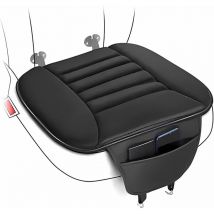 Coussin de siège de voiture noir, coussin de siège de conducteur, rehausseur de voiture, coussin de siège confortable, coussin de siège intérieur