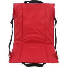 Coussin de siège pliant de stade Coussin de siège portable extérieur Coussin de chaise de plage avec support dorsal - Jeffergarden