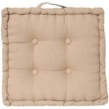 Coussin de sol 40 x 40 cm Horizon uni lin