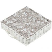 Coussin de sol 45x45x10 cm bibury 100% coton