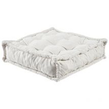 Coussin de sol - assise 95x95 cm Blanc Bananair