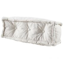Coussin de sol - dossier 95x40 cm Blanc Bananair