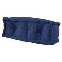 Coussin de sol - dossier 95x40 cm Bleu foncé Bananair