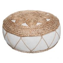 Coussin de sol en jute ajouré Atmopshera