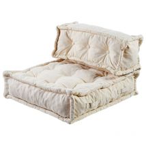Bananair - Coussin de sol - lot 95x95 cm Beige