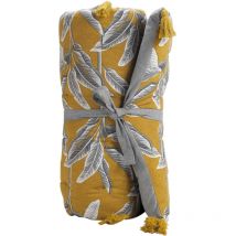 Coussin de sol ou Matelas de sol pompons Isibelle 60 x 120 cm
