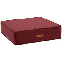 Hesperide - Coussin de sol Korai bordeaux 45x45cm en polyester - Hespéride