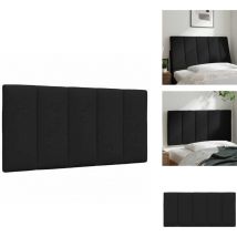 Coussin de tête de lit noir 100 cm tissu - Coussin De Tête De Lit - Coussins De Tête De Lit - Oreiller De Tête De Lit - Tête De Lit Rembourrée
