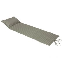 Hesperide - Coussin de transat Adiya 180x60 cm taupe