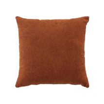 Coussin Déco Bouclette "Tessa" 45x45cm Camel