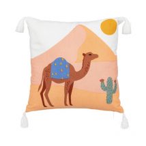 Coussin Déco Enfant 'Marrakech' 40x40cm Multicolore