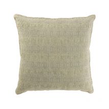 Coussin Déco Imprimé "Frost" 50x50cm Vert Menthe