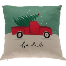 Home Styling - Coussin décoratif pour Noël off white, 45 x 45 cm