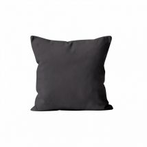 Coussin déhoussable 60x60 cm alix anthracite, par Soleil d'ocre