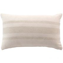 Coussin déhoussable Naturel 30x50 cm