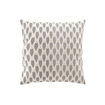 Coussin dehoussable 45 x 45 cm coton imprime or Pearl