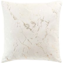Coussin blanc - Effet marbré Blanc 45x45 cm