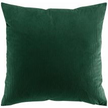 Coussin décoratif en velours côtelé, 60 x 60 cm