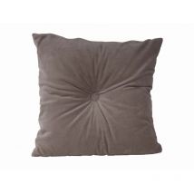 Coussin design carré en velours Luxurious
