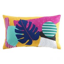 Coussin déhoussable 30x50 cm Exagone coton