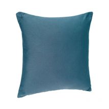Coussin Déhoussable 'Jovi' 38x38cm Bleu Canard
