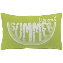Coussin déhoussable Pacifique summer anis