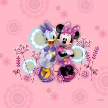 Coussin - Disney Minnie et Daisy 40x40 cm