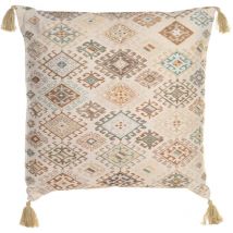 Coussin Coton 60X20X60 1200 Gr, Losanges Porté